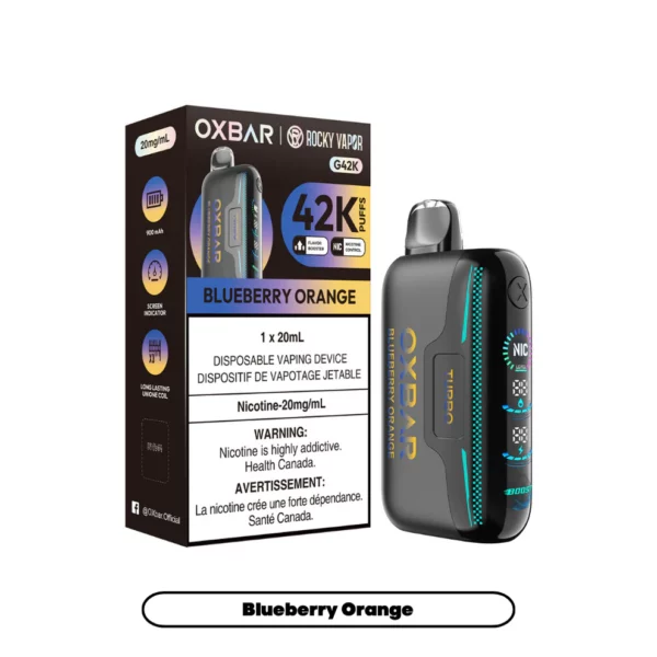 OXBAR x Rocky Vapor G42K - Blueberry Orange