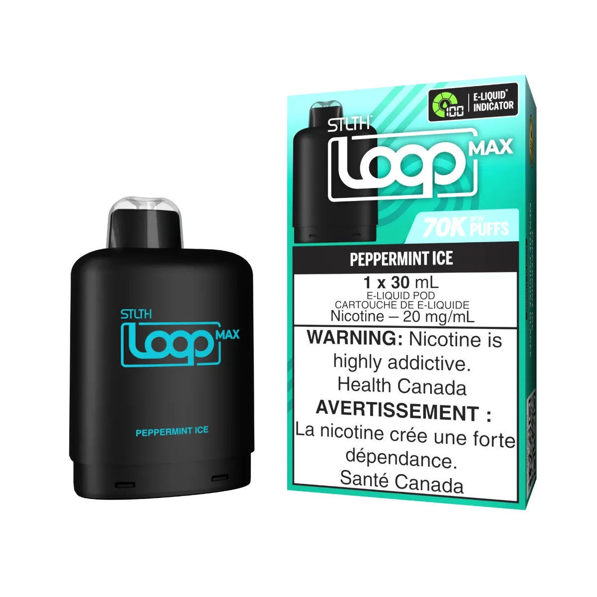 STLTH Loop Max 70k Pod - Peppermint Ice