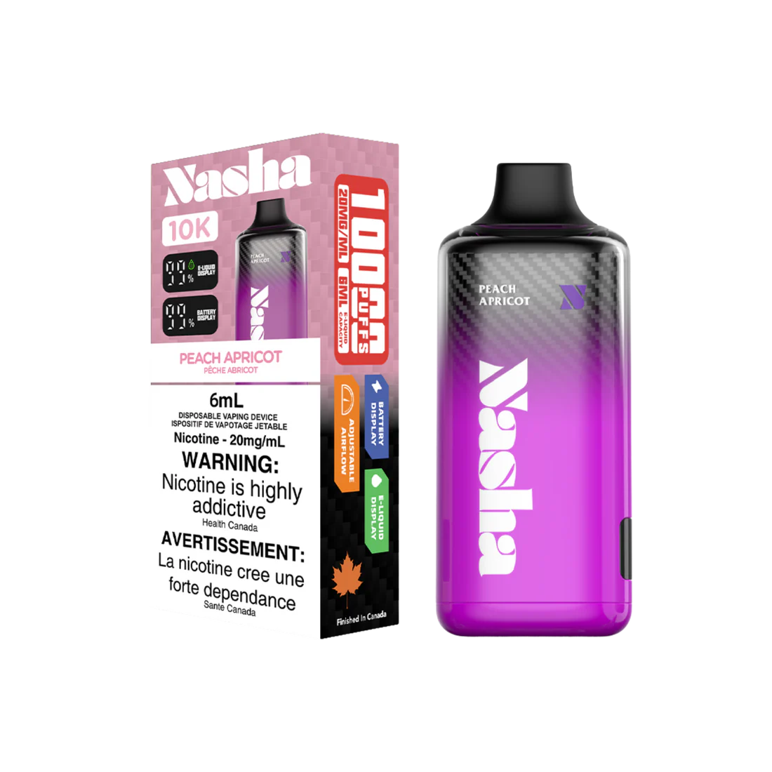 Nasha 10K - Peach Apricot