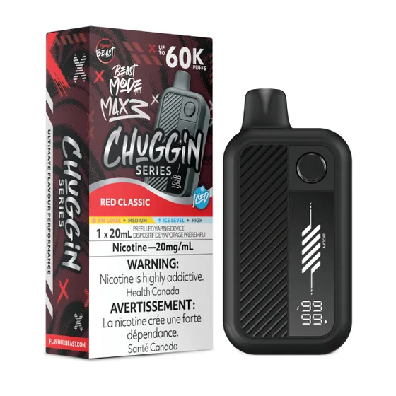Flavour Beast Mode Max 3 Chuggin' Series 60K - Red Classic