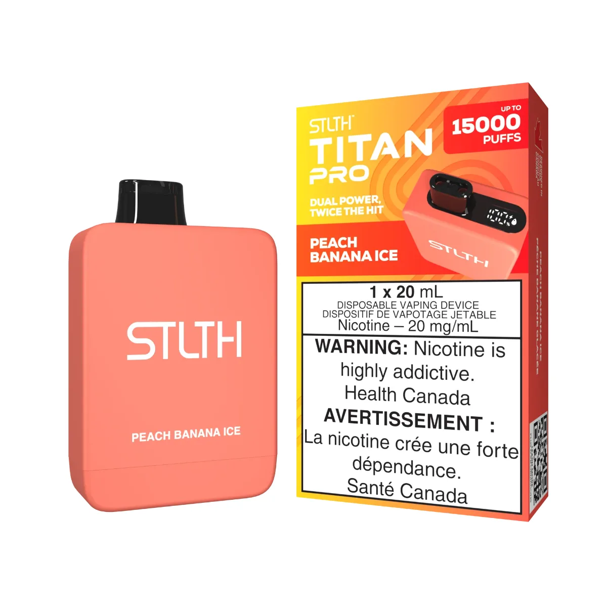 STLTH Titan Pro 15k - Peach Banana Ice