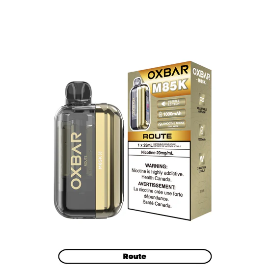 OXBAR M85K - Route
