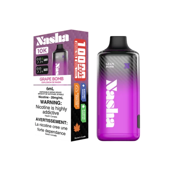 Nasha 10K - Grape Bomb