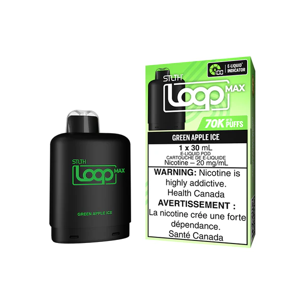 STLTH Loop Max 70k Pod - Green Apple Ice