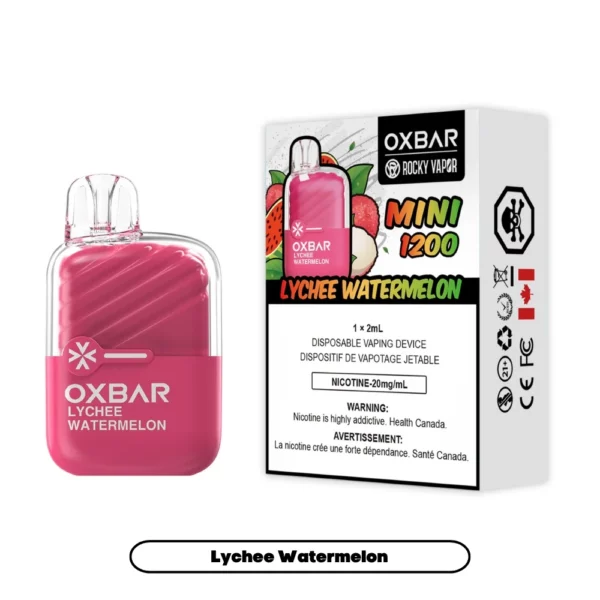 OxBar Mini 1200 - Lychee Watermelon