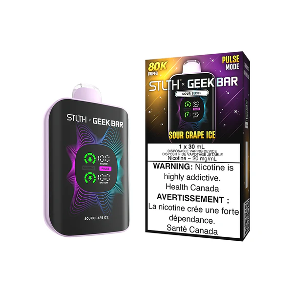 STLTH X GEEK BAR 80K - Sour Grape Ice