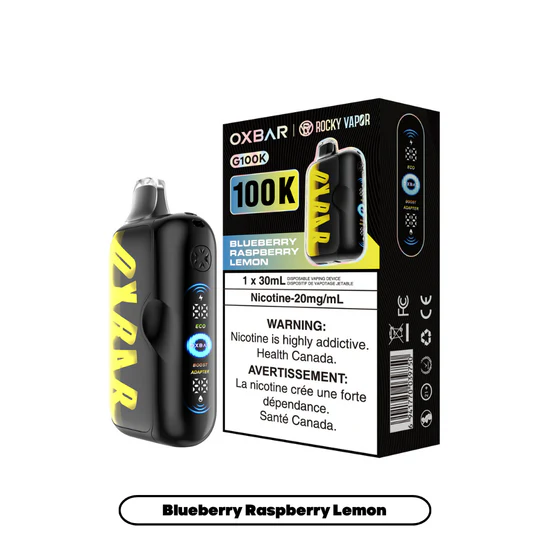 OXBAR x Rocky Vapor G100K - Blueberry Raspberry Lemon