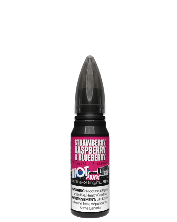 Riot Squad Punx - Strawberry, Raspberry & Blueberry 30ml Hybrid Salt