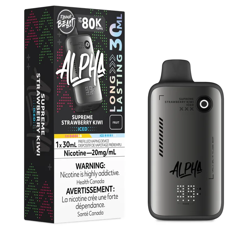 Flavour Beast Alpha 80K - Supreme Strawberry Kiwi Iced