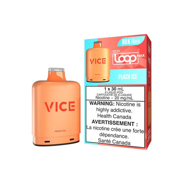 STLTH LOOP MAX x VICE 80K Pod - Peach Ice