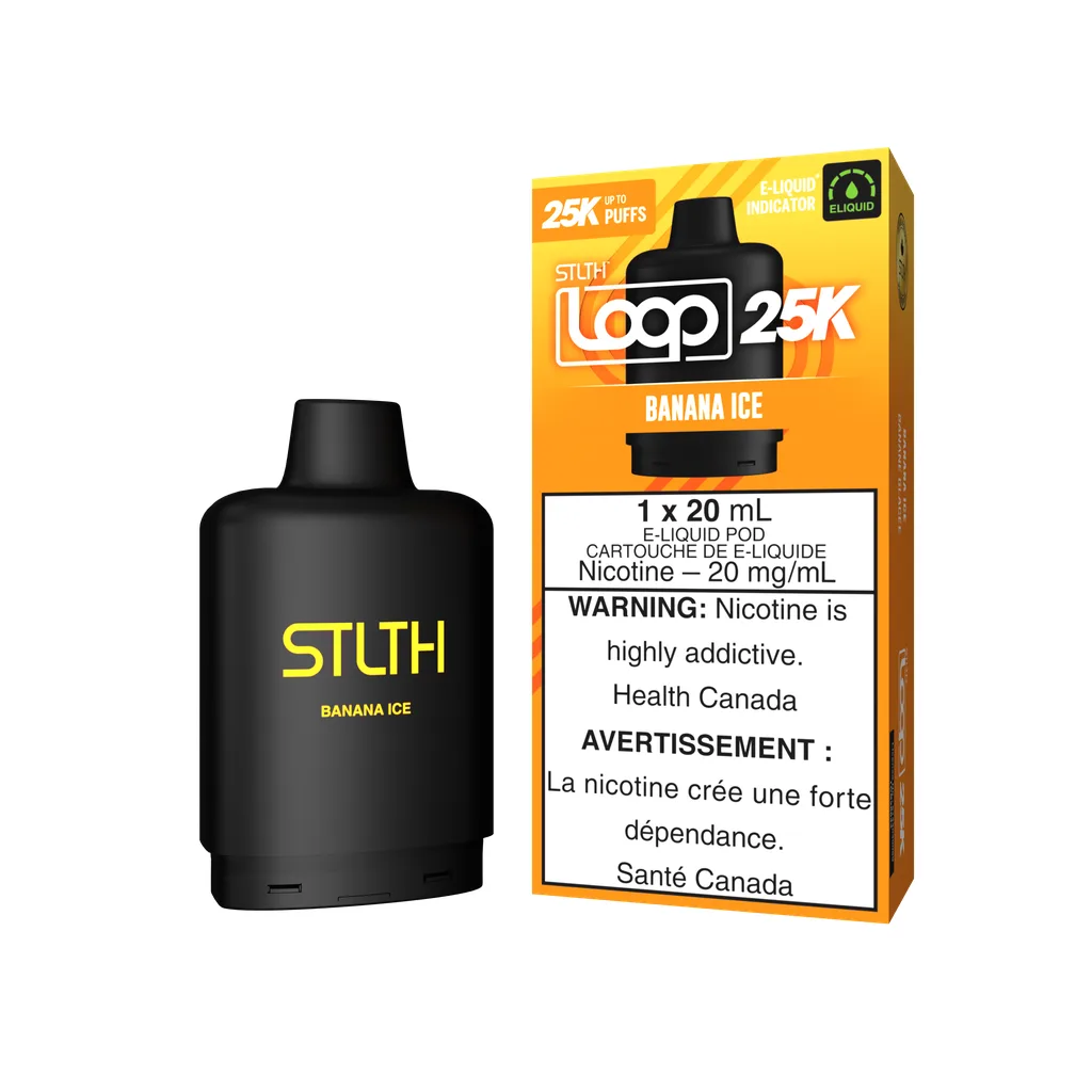 STLTH Loop 25K Pod - Banana Ice