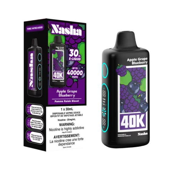 Nasha 40k - Apple Grape Blueberry